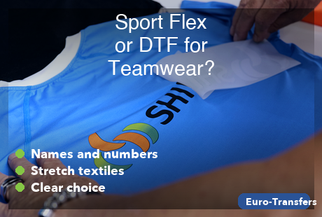 Sport Flex or DTF: Which Solution Fits Teamwear, Names and Numbers Better